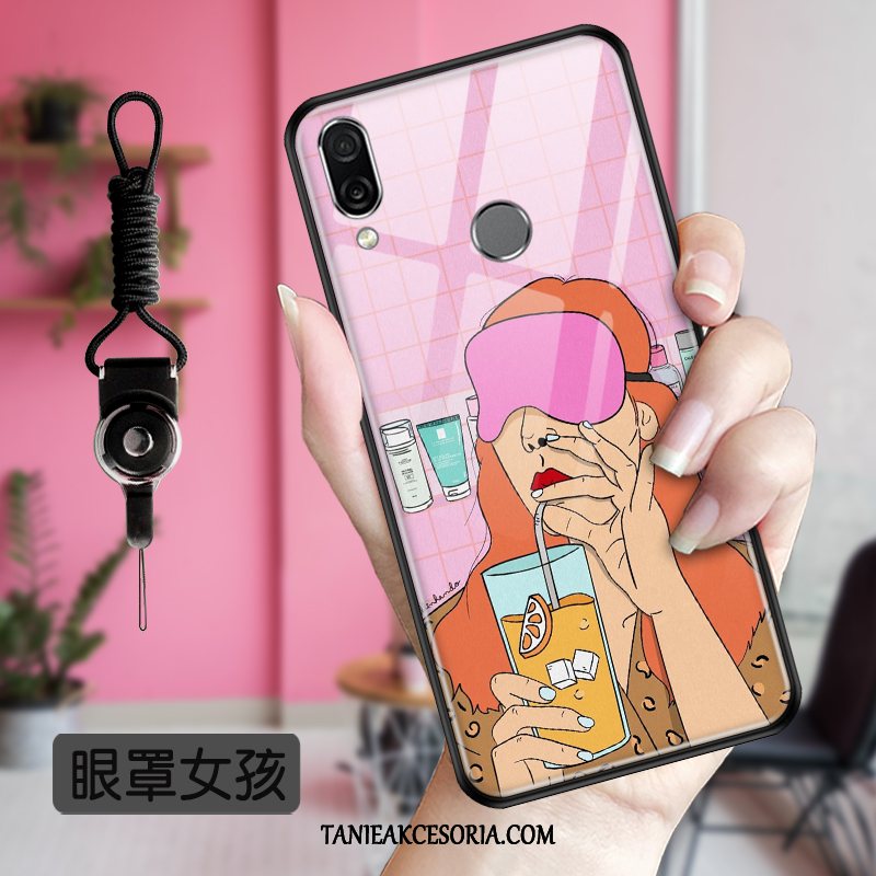 Etui Huawei P Smart Z Moda Lustro Ochraniacz, Obudowa Huawei P Smart Z Szkło Purpurowy Europa