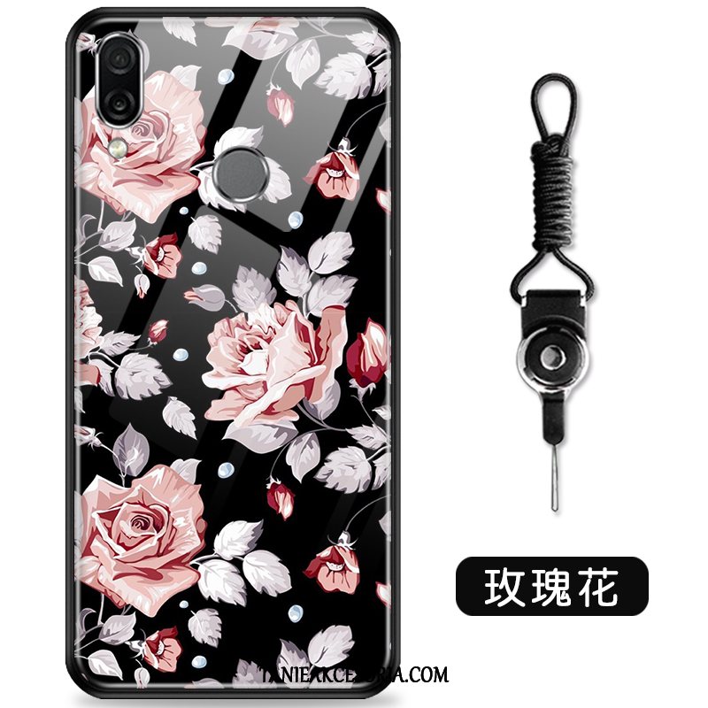 Etui Huawei P Smart Z Szkło Trudno Piękny, Obudowa Huawei P Smart Z Miękki Szkło Hartowane Niebieski