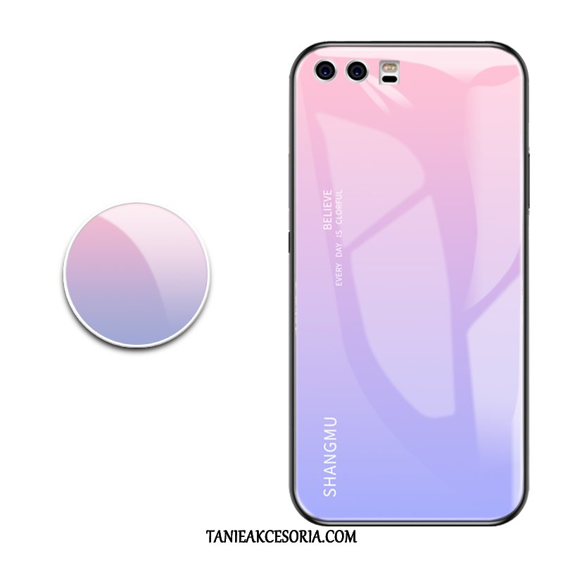 Etui Huawei P10 Ochraniacz Szkło Telefon Komórkowy, Pokrowce Huawei P10 Gradient Zakochani Czarny