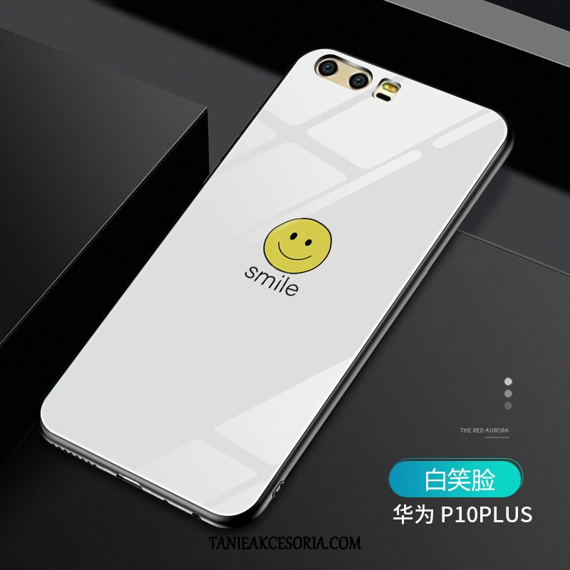 Etui Huawei P10 Plus Tendencja Smile Obrzeża, Pokrowce Huawei P10 Plus Miękki Lustro Czerwony Netto