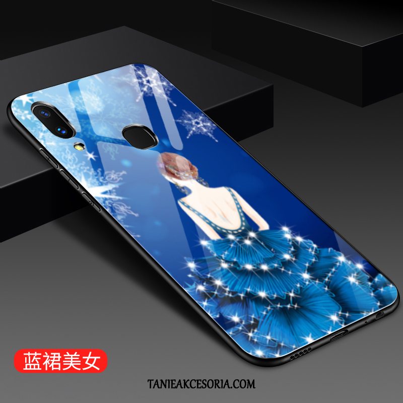 Etui Huawei P20 Lite Niebieski Tendencja Osobowość, Obudowa Huawei P20 Lite Kreatywne Wisząca Szyja Anti-fall