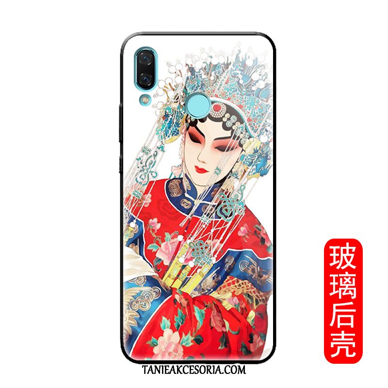 Etui Huawei P20 Lite Silikonowe Hua Dan Opera Pekińska, Obudowa Huawei P20 Lite Wiatr Czerwony Chiński Styl