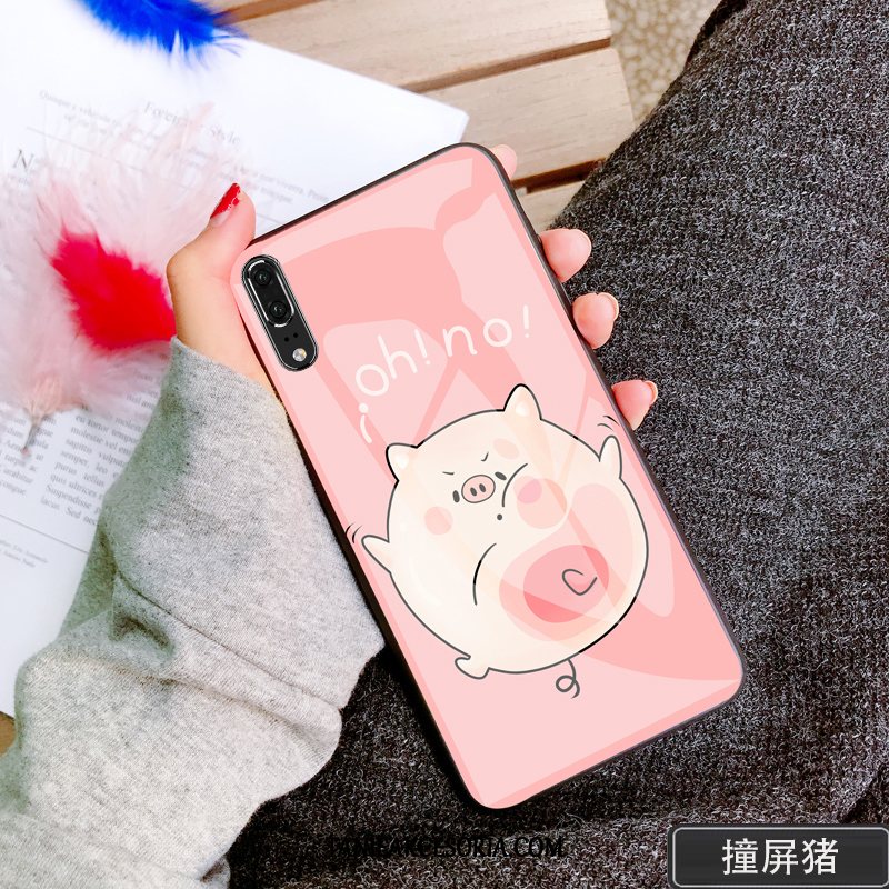 Etui Huawei P20 Lustro Wiatr Osobowość, Obudowa Huawei P20 Cienkie All Inclusive Szkło