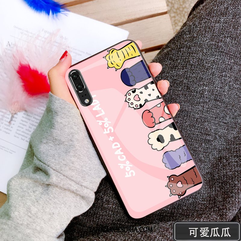 Etui Huawei P20 Lustro Wiatr Osobowość, Obudowa Huawei P20 Cienkie All Inclusive Szkło