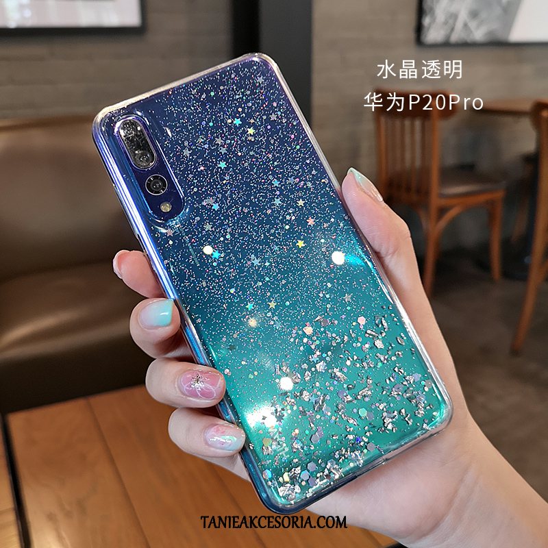 Etui Huawei P20 Pro Luksusowy Silikonowe Telefon Komórkowy, Futerał Huawei P20 Pro Proszek Przezroczysty Ochraniacz