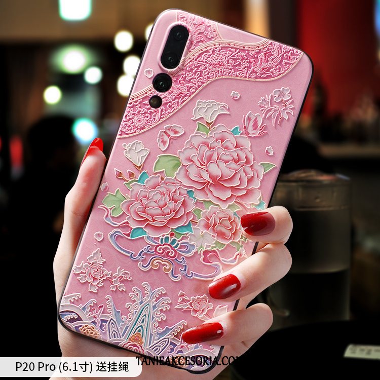 Etui Huawei P20 Pro Nubuku All Inclusive Osobowość, Pokrowce Huawei P20 Pro Anti-fall Tendencja Chiński Styl