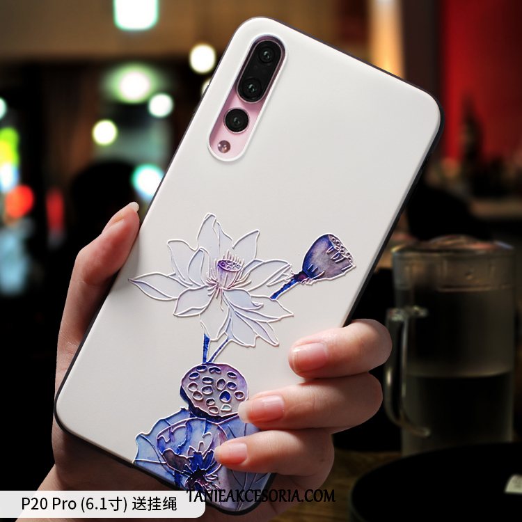 Etui Huawei P20 Pro Ochraniacz Anti-fall Miękki, Pokrowce Huawei P20 Pro Osobowość Relief Cienkie