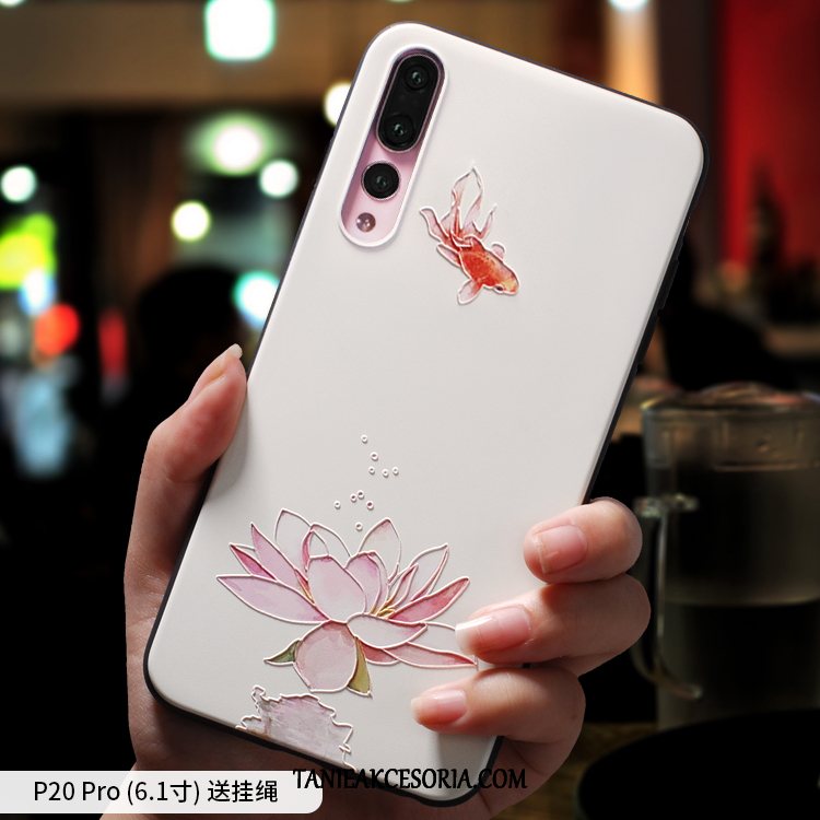 Etui Huawei P20 Pro Ochraniacz Anti-fall Miękki, Pokrowce Huawei P20 Pro Osobowość Relief Cienkie