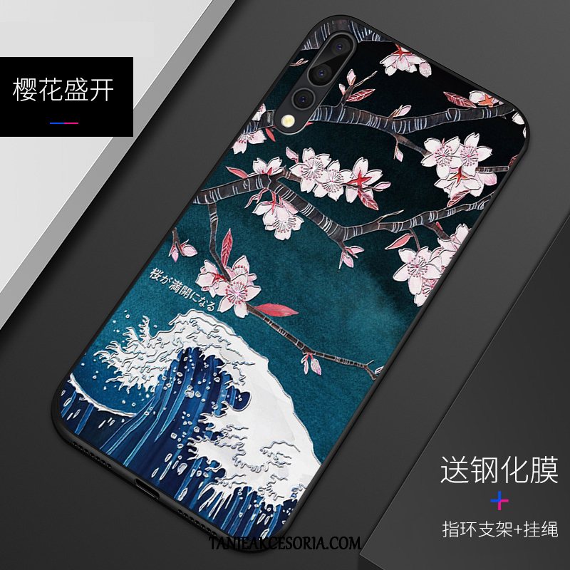 Etui Huawei P20 Pro Osobowość Nubuku Ochraniacz, Pokrowce Huawei P20 Pro Silikonowe Relief Telefon Komórkowy