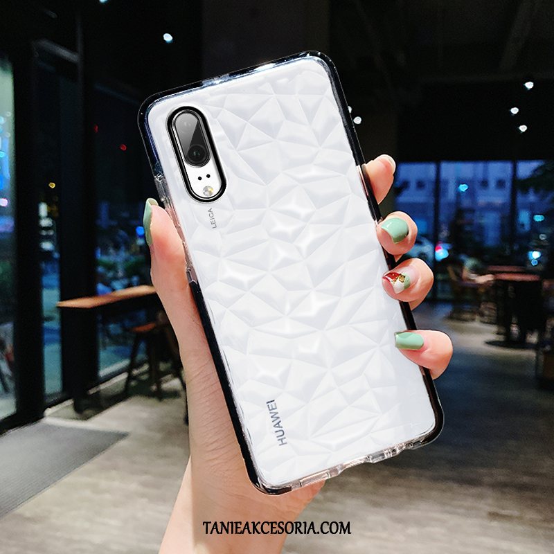 Etui Huawei P20 Telefon Komórkowy Silikonowe Osobowość, Pokrowce Huawei P20 Modna Marka All Inclusive Różowe