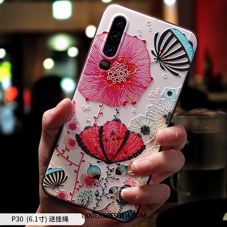 Etui Huawei P30 Lekki I Cienki Telefon Komórkowy Miękki, Obudowa Huawei P30 Nubuku Silikonowe Anti-fall