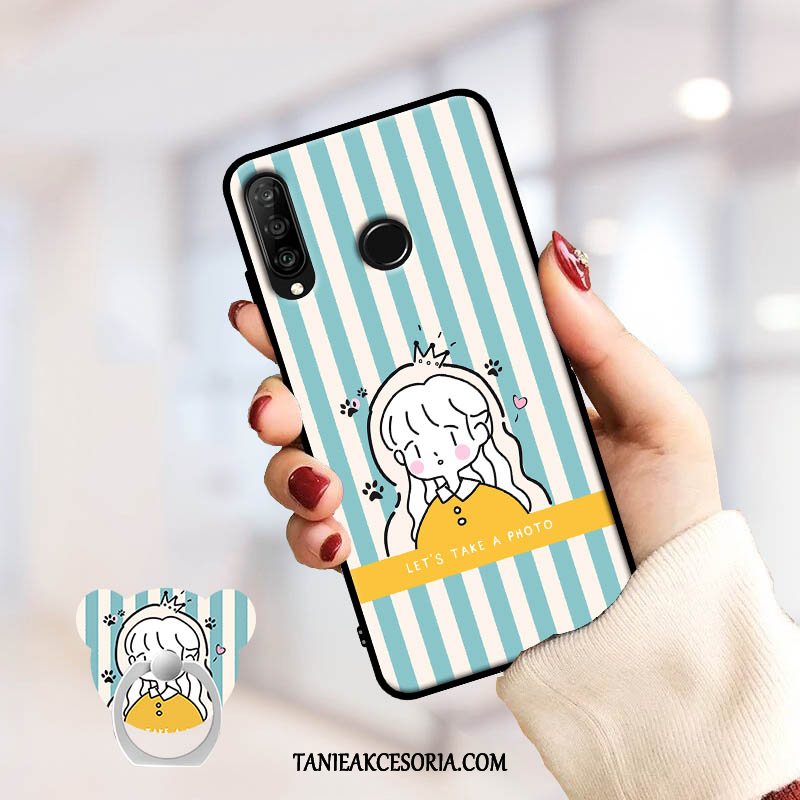 Etui Huawei P30 Lite Miękki Filmy Telefon Komórkowy, Obudowa Huawei P30 Lite Ochraniacz Niebieski