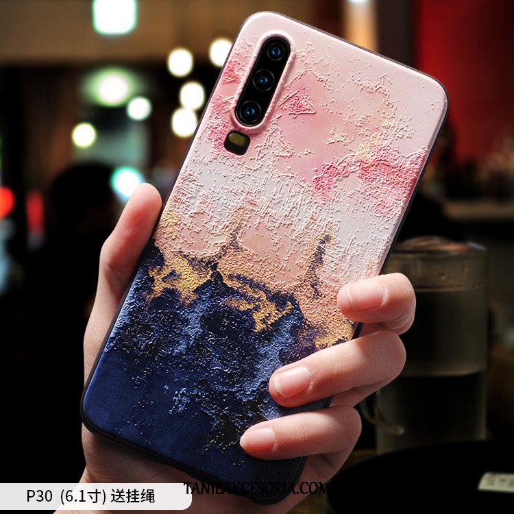 Etui Huawei P30 Nubuku All Inclusive Telefon Komórkowy, Obudowa Huawei P30 Kreatywne Osobowość Ochraniacz