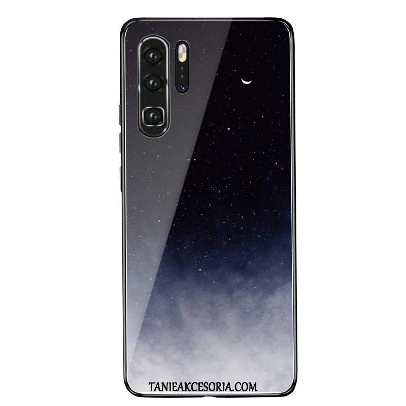 Etui Huawei P30 Pro All Inclusive Wiszące Ozdoby Wiatr, Obudowa Huawei P30 Pro Telefon Komórkowy Czarny Wisząca Szyja