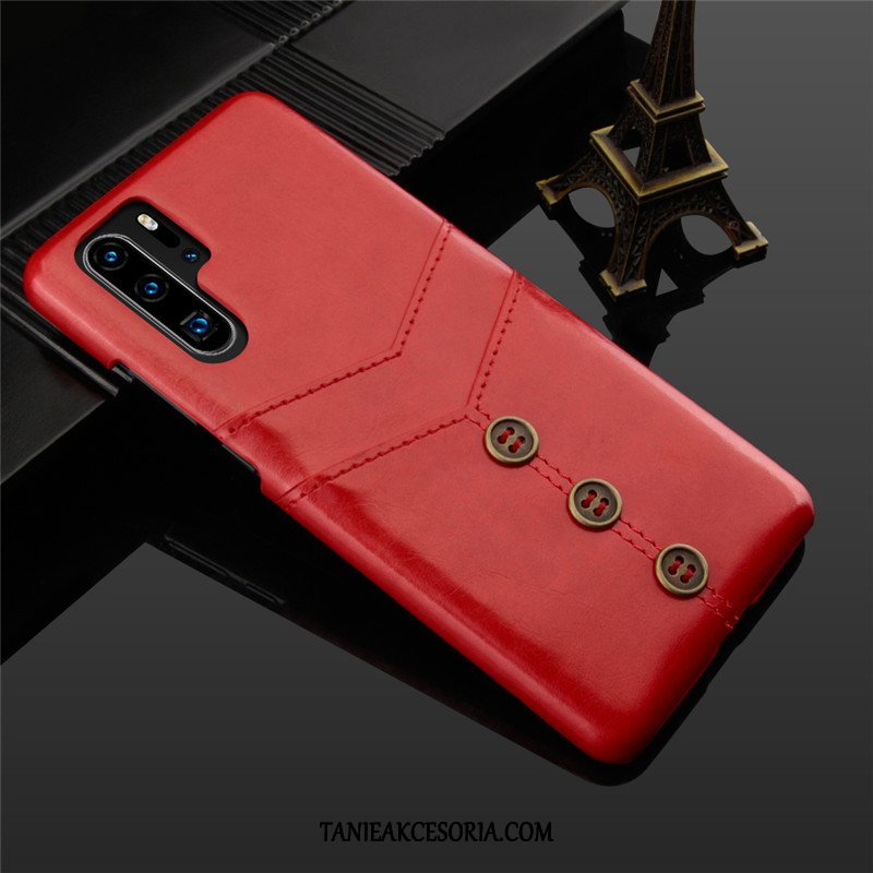 Etui Huawei P30 Pro Anti-fall Biznes Telefon Komórkowy, Futerał Huawei P30 Pro Karta Trudno Cienkie Braun