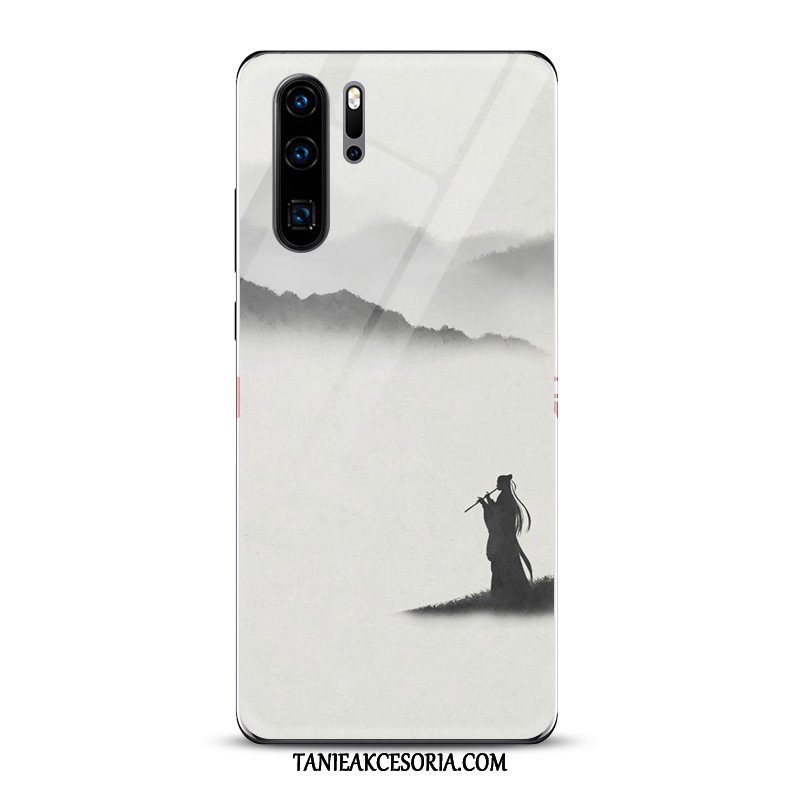 Etui Huawei P30 Pro Chiński Styl Atrament All Inclusive, Obudowa Huawei P30 Pro Młodzież Biały Lustro