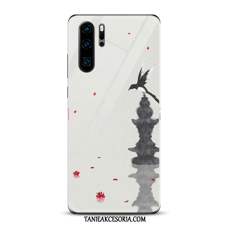 Etui Huawei P30 Pro Chiński Styl Atrament All Inclusive, Obudowa Huawei P30 Pro Młodzież Biały Lustro