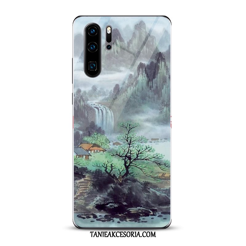 Etui Huawei P30 Pro Chiński Styl Atrament All Inclusive, Obudowa Huawei P30 Pro Młodzież Biały Lustro