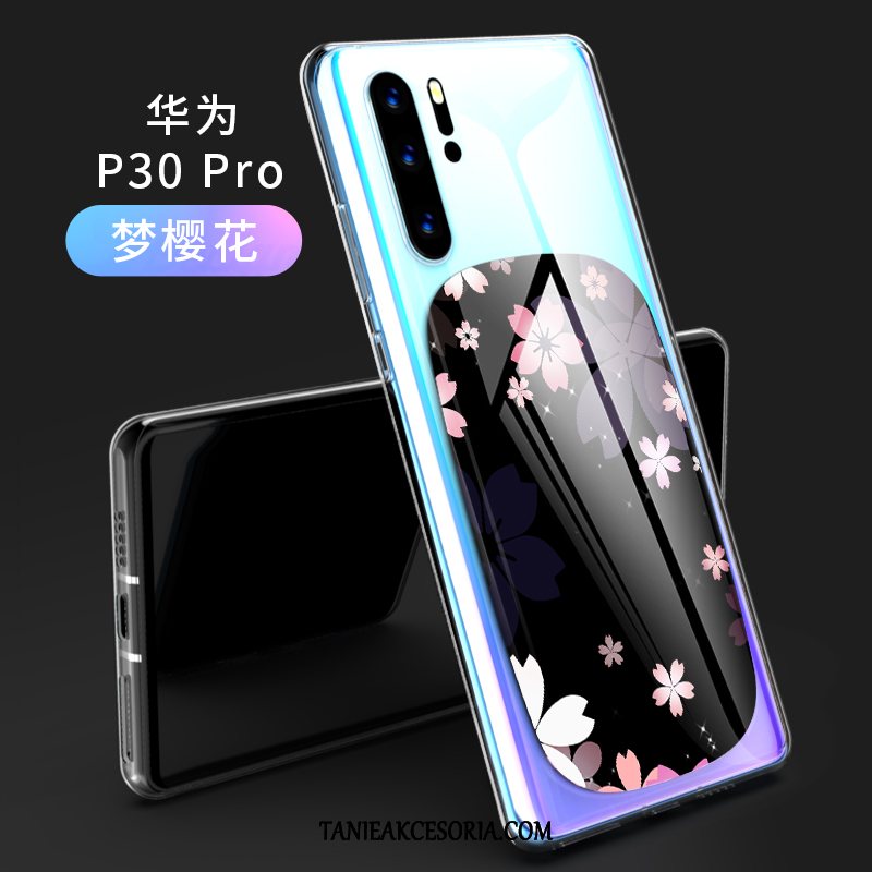 Etui Huawei P30 Pro Nowy Szkło Przezroczysty, Futerał Huawei P30 Pro Proste Cienkie Tendencja