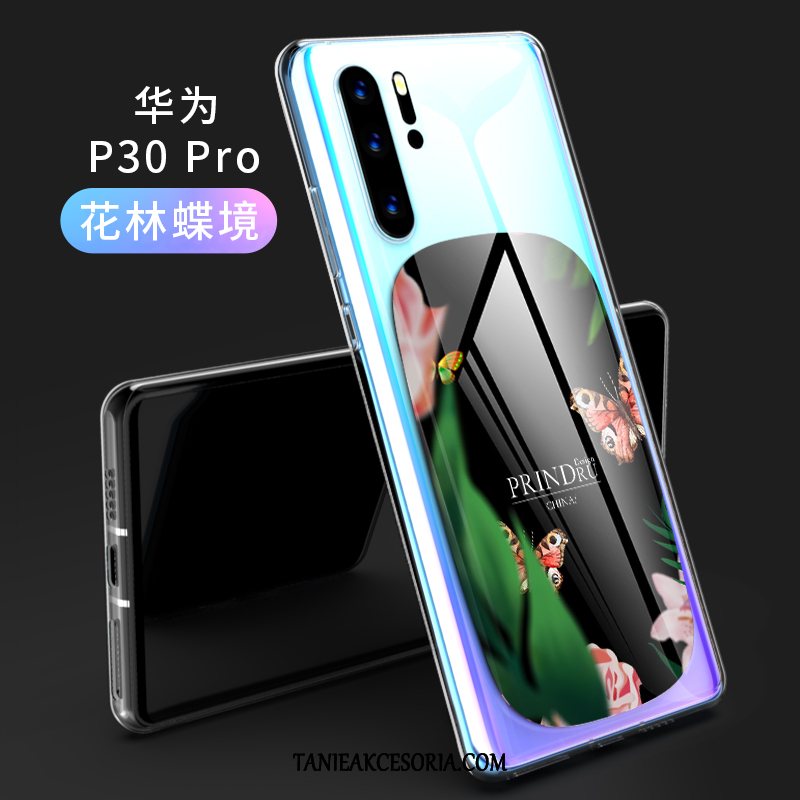 Etui Huawei P30 Pro Nowy Szkło Przezroczysty, Futerał Huawei P30 Pro Proste Cienkie Tendencja