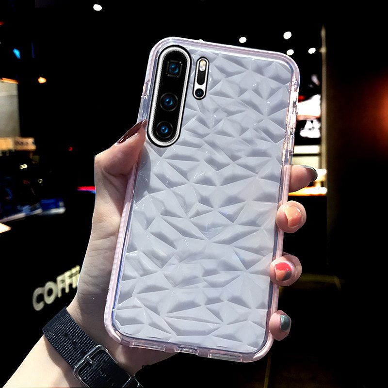 Etui Huawei P30 Pro Silikonowe Szkło Hartowane Miękki, Obudowa Huawei P30 Pro Anti-fall Filmy Modna Marka