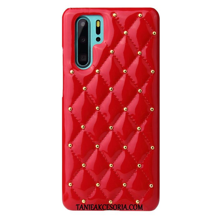 Etui Huawei P30 Pro Telefon Komórkowy Skóra Lakierowana Ochraniacz, Futerał Huawei P30 Pro Perfumowany Kształt Diamentu Luksusowy