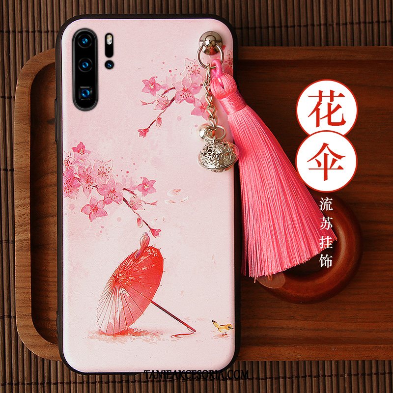 Etui Huawei P30 Pro Vintage Chiński Styl Zielony, Futerał Huawei P30 Pro Modna Marka Osobowość Telefon Komórkowy