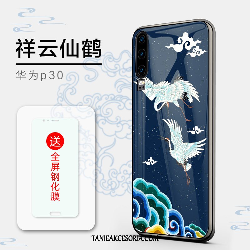 Etui Huawei P30 Silikonowe All Inclusive Czerwony Netto, Pokrowce Huawei P30 Kreatywne Tendencja Wysoki Koniec