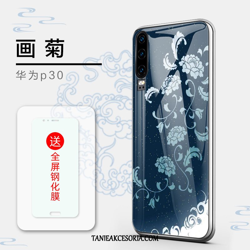 Etui Huawei P30 Silikonowe All Inclusive Czerwony Netto, Pokrowce Huawei P30 Kreatywne Tendencja Wysoki Koniec