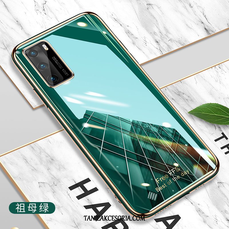 Etui Huawei P40 Cienkie Szary All Inclusive, Obudowa Huawei P40 Nowy Proste Ochraniacz