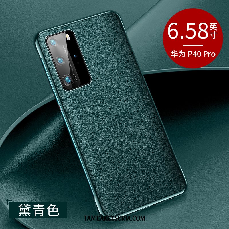 Etui Huawei P40 Pro Biznes Jakość Granica, Obudowa Huawei P40 Pro Tendencja Czerwony Netto Wysoki Koniec