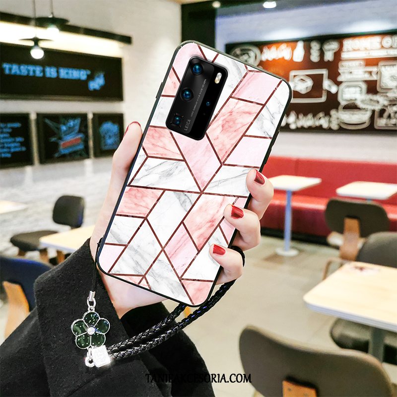 Etui Huawei P40 Pro Wiatr Zakochani Silikonowe, Obudowa Huawei P40 Pro Anti-fall Geometria Miękki