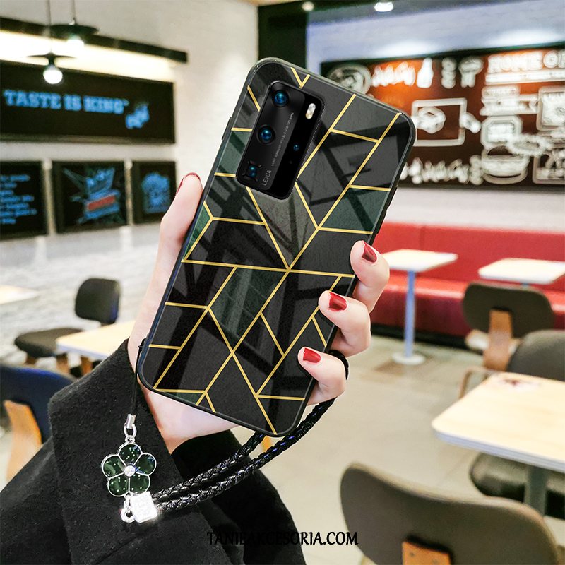 Etui Huawei P40 Pro Wiatr Zakochani Silikonowe, Obudowa Huawei P40 Pro Anti-fall Geometria Miękki