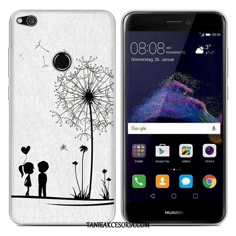 Etui Huawei P8 Lite 2017 Kreatywne Kreskówka Silikonowe, Futerał Huawei P8 Lite 2017 Tendencja Miękki Telefon Komórkowy Braun