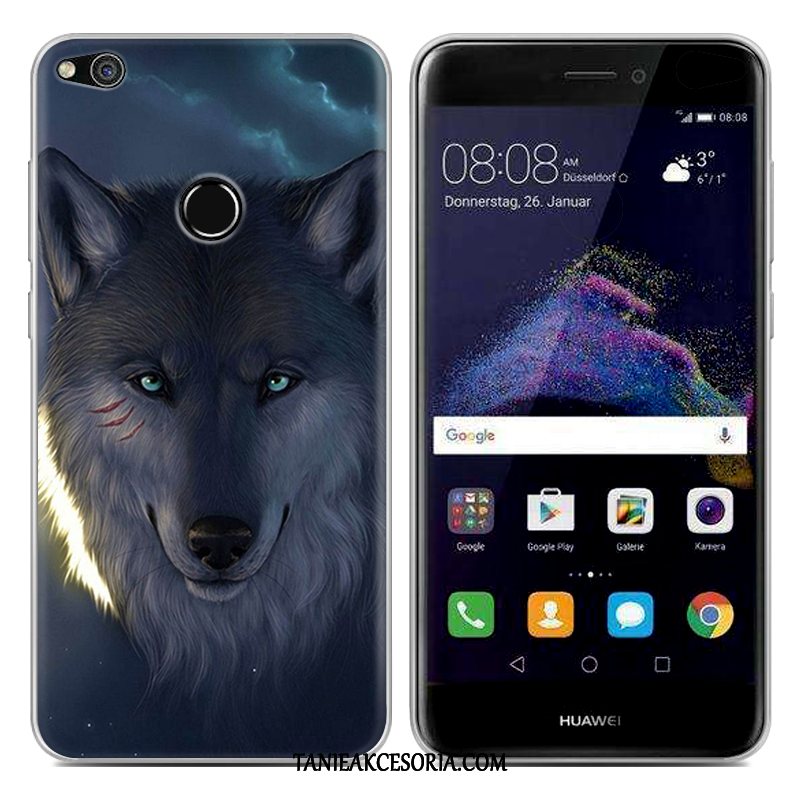 Etui Huawei P8 Lite 2017 Kreatywne Kreskówka Silikonowe, Futerał Huawei P8 Lite 2017 Tendencja Miękki Telefon Komórkowy Braun