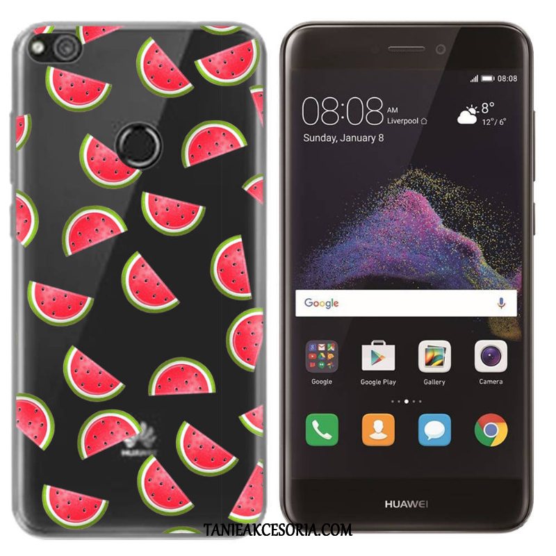 Etui Huawei P8 Lite 2017 Silikonowe Telefon Komórkowy Miękki, Pokrowce Huawei P8 Lite 2017 Piękny Czerwony Nowy