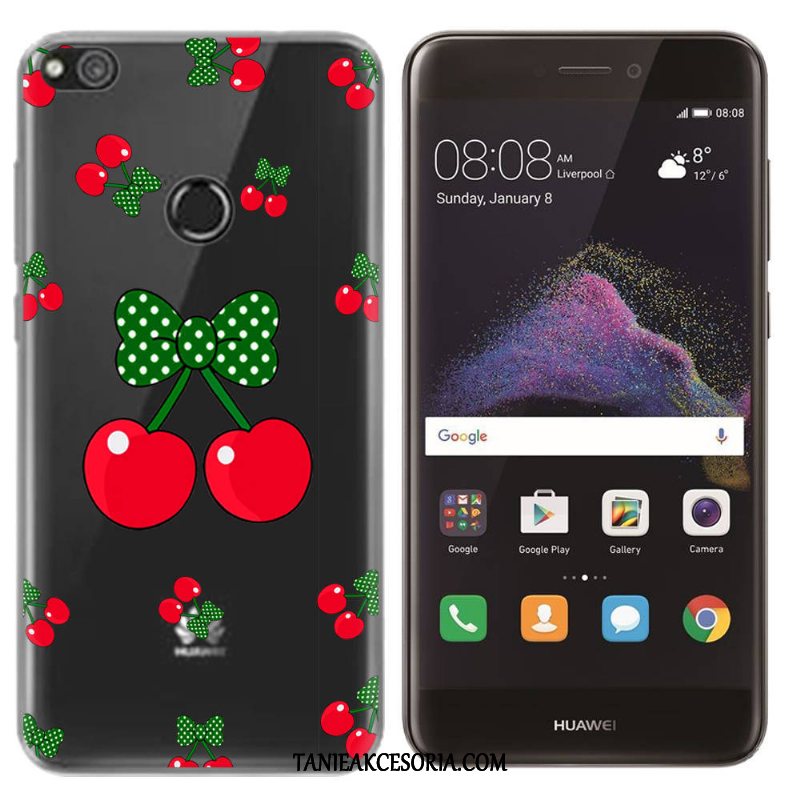 Etui Huawei P8 Lite 2017 Silikonowe Telefon Komórkowy Miękki, Pokrowce Huawei P8 Lite 2017 Piękny Czerwony Nowy