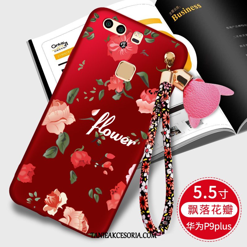 Etui Huawei P9 Plus Miękki Modna Marka Telefon Komórkowy, Futerał Huawei P9 Plus All Inclusive Czerwony Kreatywne