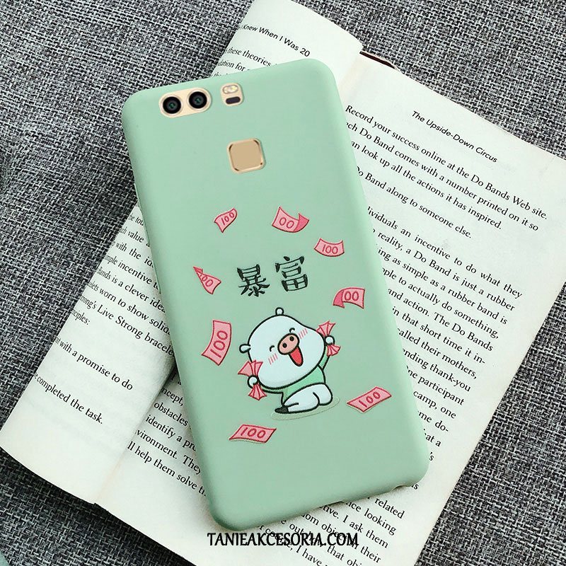 Etui Huawei P9 Telefon Komórkowy Modna Marka Moda, Futerał Huawei P9 Anti-fall Zielony Proste