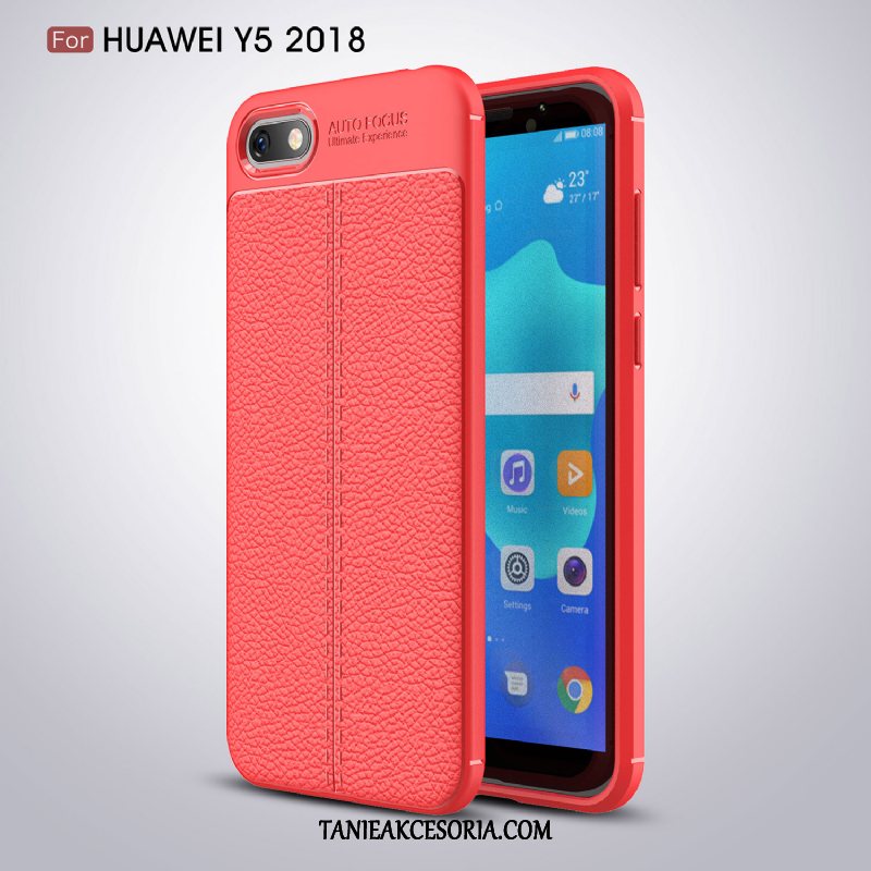 Etui Huawei Y5 2018 Ochraniacz Silikonowe Telefon Komórkowy, Futerał Huawei Y5 2018 Młodzież Szary All Inclusive