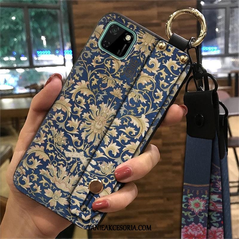 Etui Huawei Y5p Żółty Wspornik Tendencja, Obudowa Huawei Y5p Chiński Styl Vintage Kreatywne