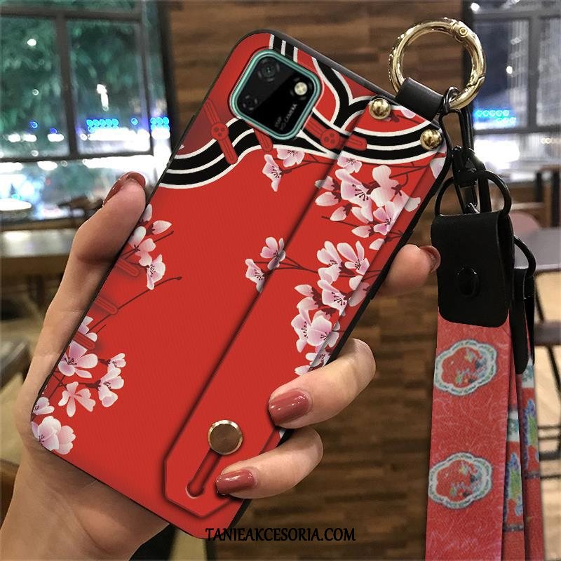 Etui Huawei Y5p Żółty Wspornik Tendencja, Obudowa Huawei Y5p Chiński Styl Vintage Kreatywne