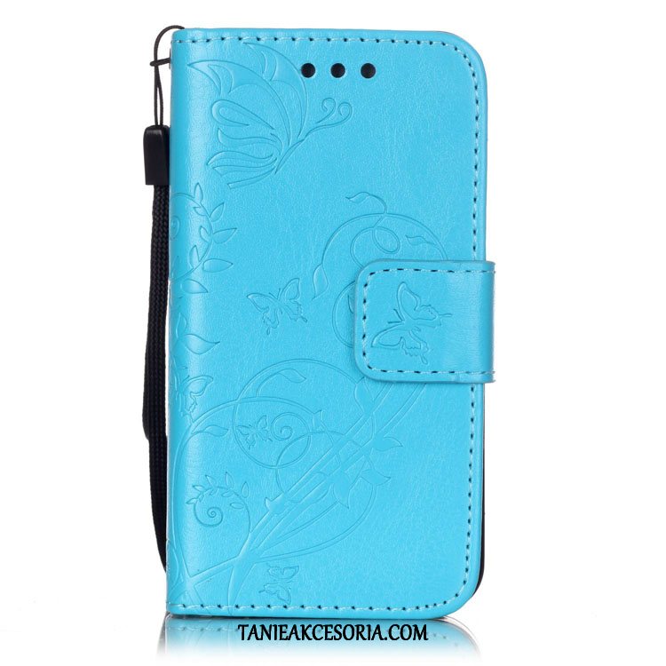 Etui Huawei Y6 2017 Czarny Wspornik Motyl, Futerał Huawei Y6 2017 Karta Relief Torby