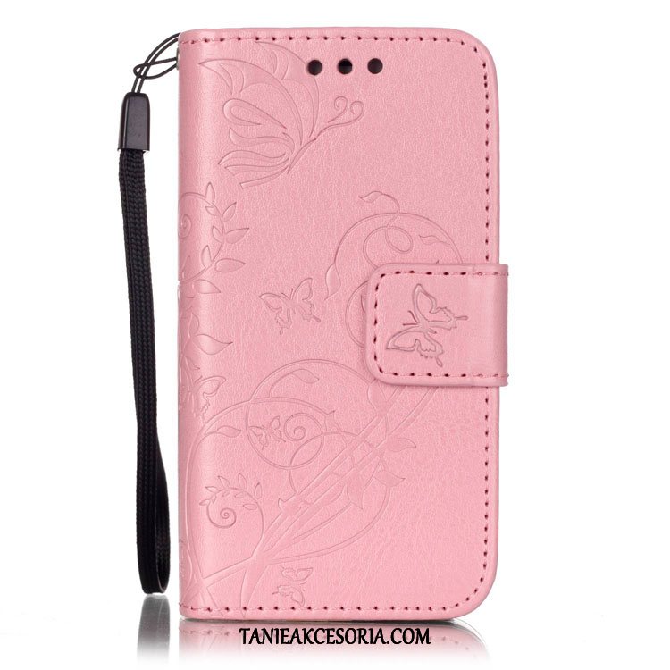 Etui Huawei Y6 2017 Czarny Wspornik Motyl, Futerał Huawei Y6 2017 Karta Relief Torby