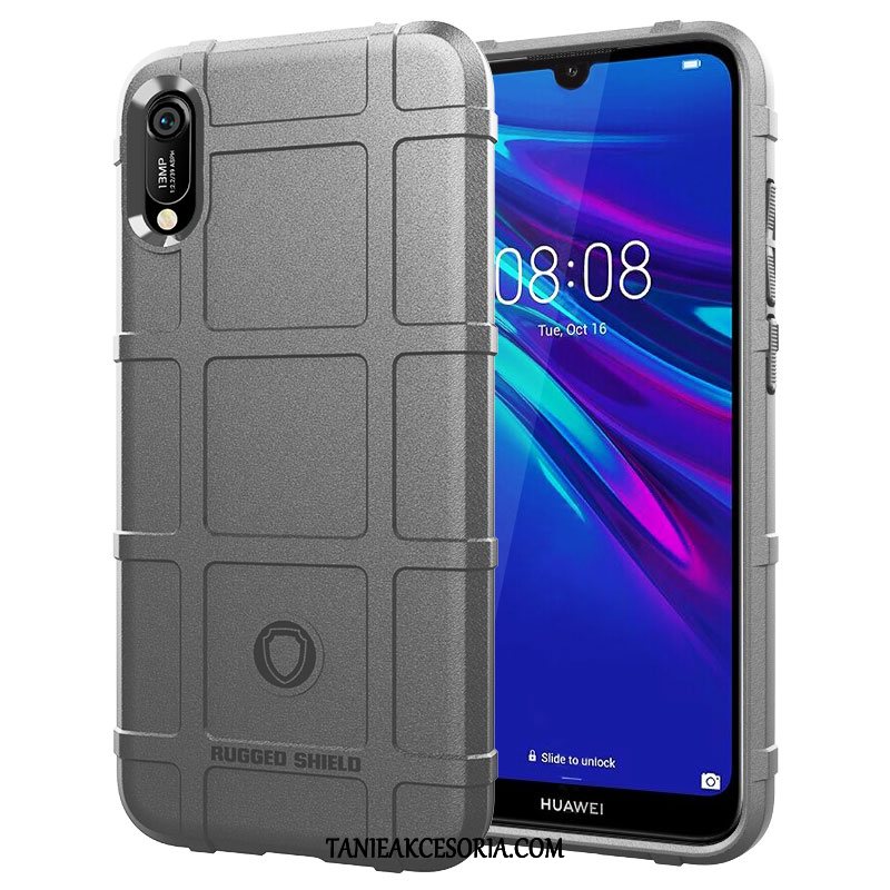 Etui Huawei Y6 2019 Kreatywne Telefon Komórkowy Miękki, Futerał Huawei Y6 2019 Nubuku Silikonowe Anti-fall