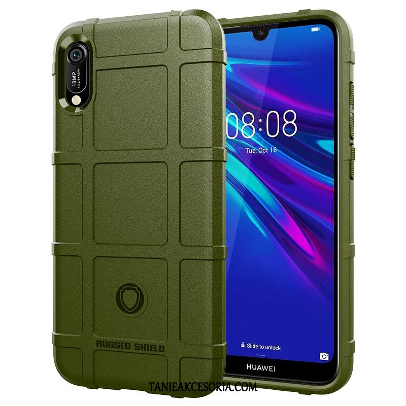 Etui Huawei Y6 2019 Kreatywne Telefon Komórkowy Miękki, Futerał Huawei Y6 2019 Nubuku Silikonowe Anti-fall