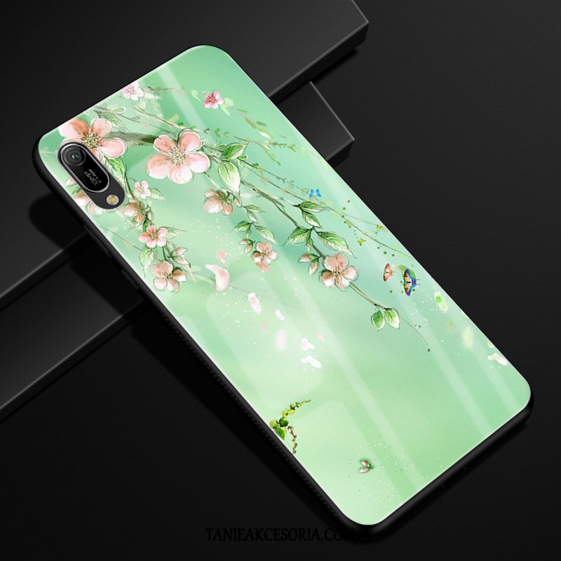 Etui Huawei Y6 2019 Ochraniacz Anti-fall Szkło, Obudowa Huawei Y6 2019 Telefon Komórkowy Kreatywne Świeży