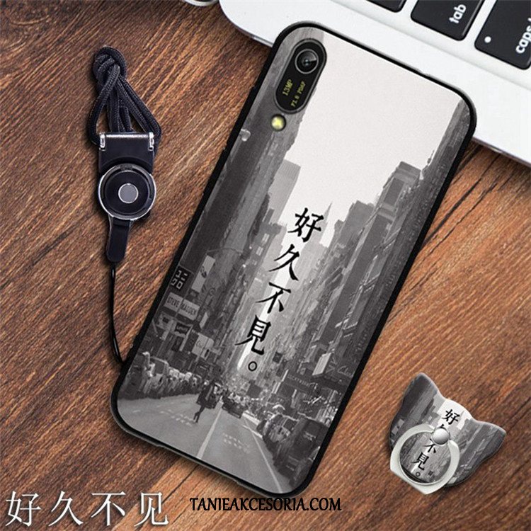 Etui Huawei Y6 2019 Ochraniacz Nubuku Miękki, Pokrowce Huawei Y6 2019 Silikonowe Telefon Komórkowy Moda