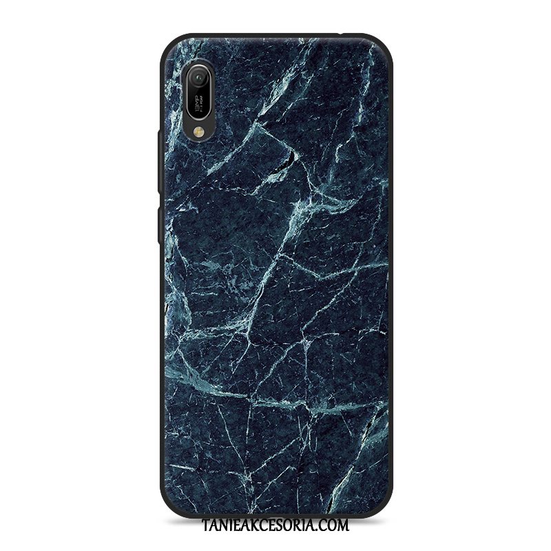 Etui Huawei Y6 2019 Szary Kreatywne Proste, Pokrowce Huawei Y6 2019 Tendencja Silikonowe Ochraniacz