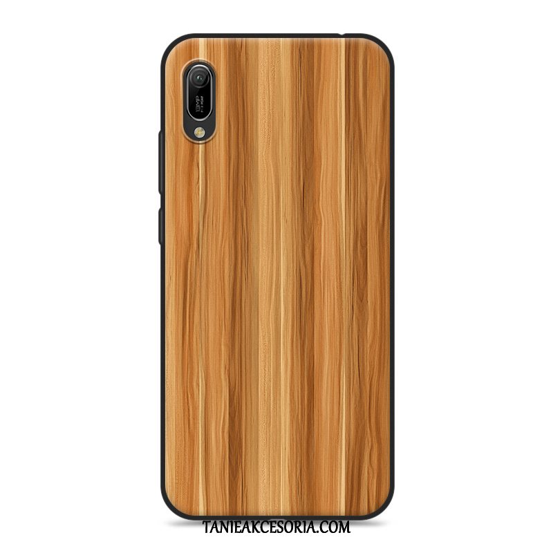 Etui Huawei Y6 2019 Szary Kreatywne Proste, Pokrowce Huawei Y6 2019 Tendencja Silikonowe Ochraniacz